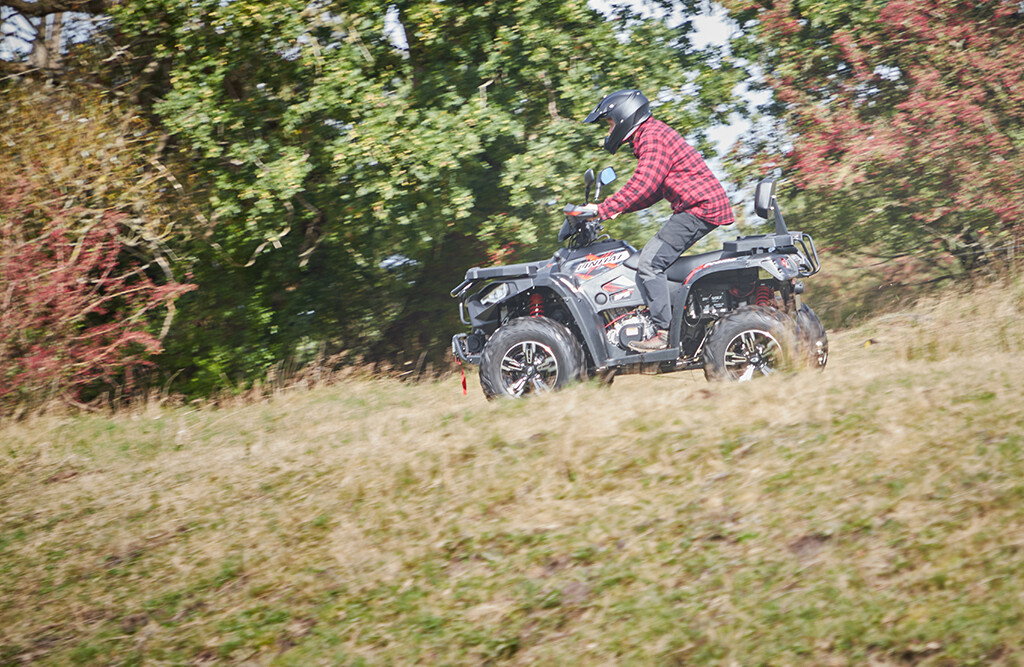 Linhai Promax Quad 500-2D EFI 4x4, T3b Straßenzulassung