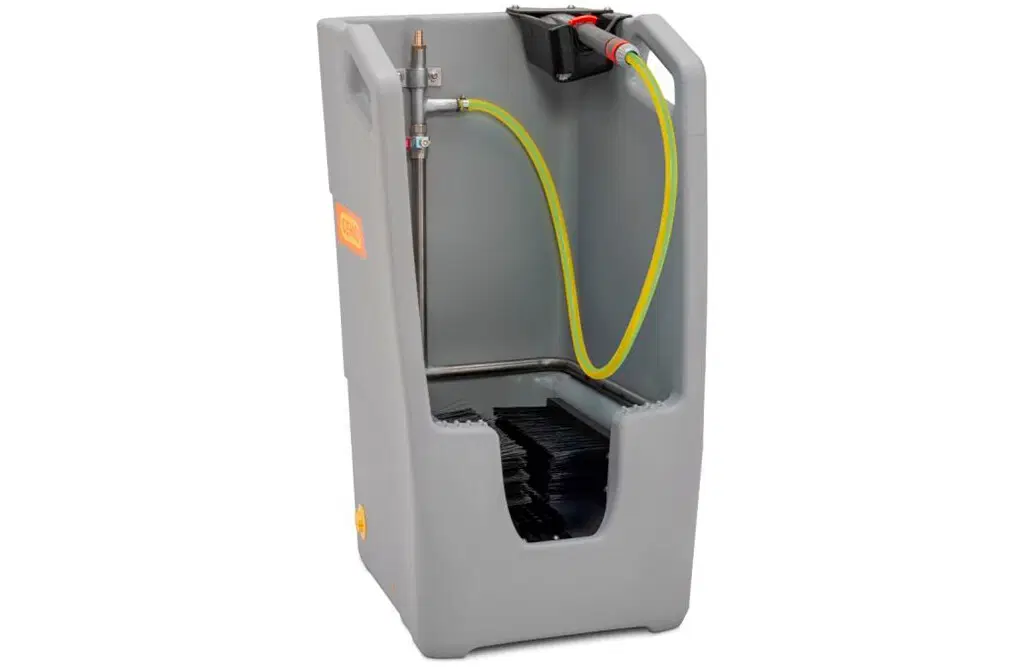 CEMO Stiefelputzmaschine inkl. Stützgriffe, 1/2”