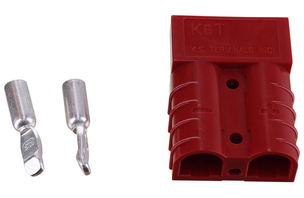 Ladestecker, rot - 6 mm2