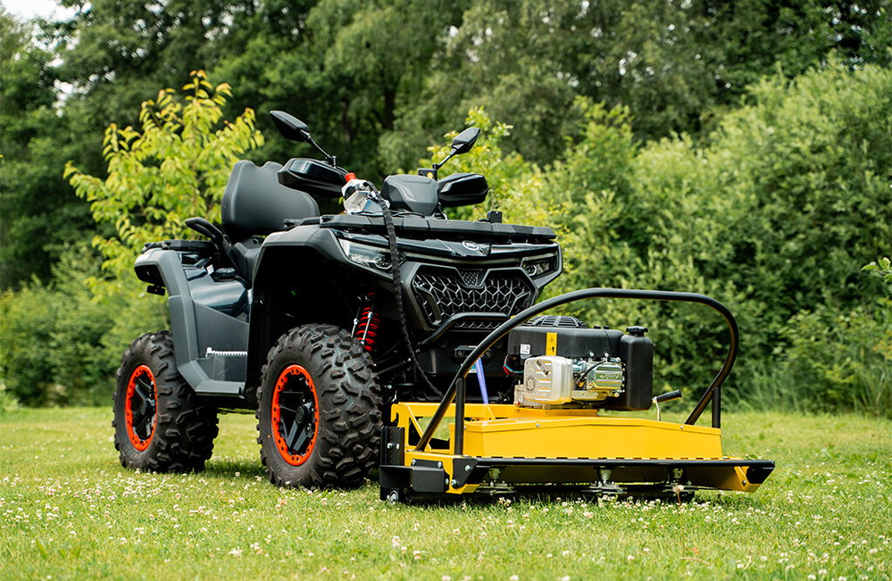 ATV-Frontmäher für Gestrüpp, 120 cm, 10,5 PS | Iron Baltic