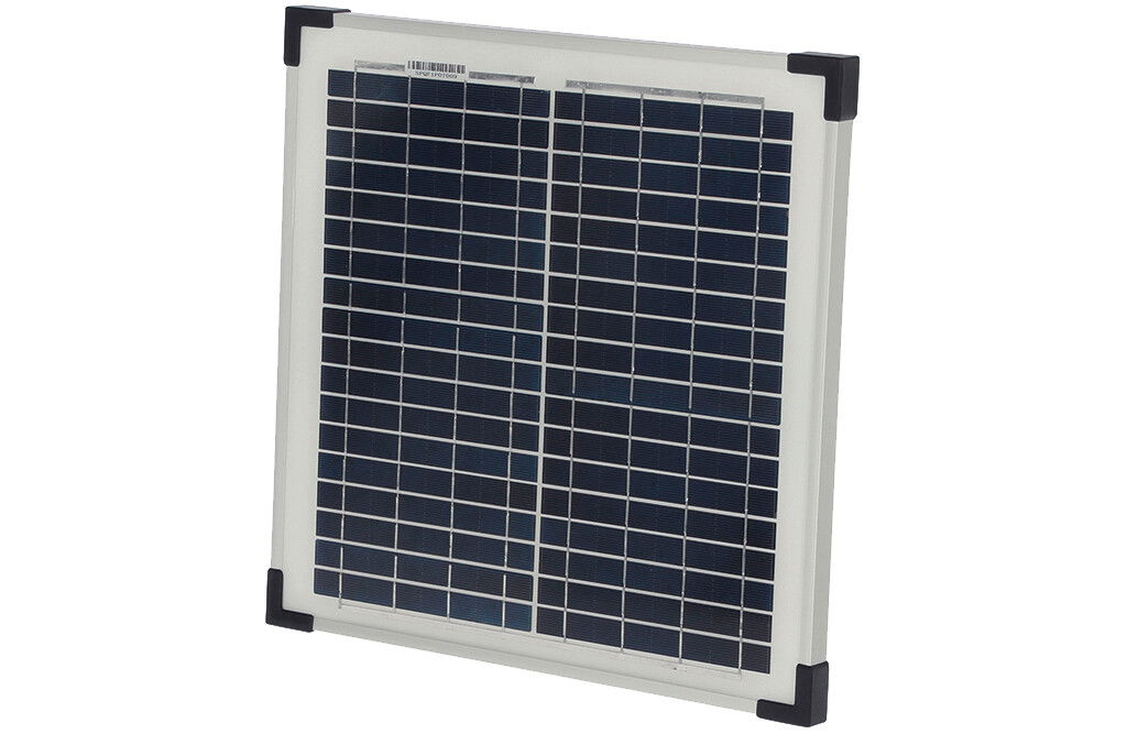 AKO Weidezaun Solarmodul mit Laderegler 15W