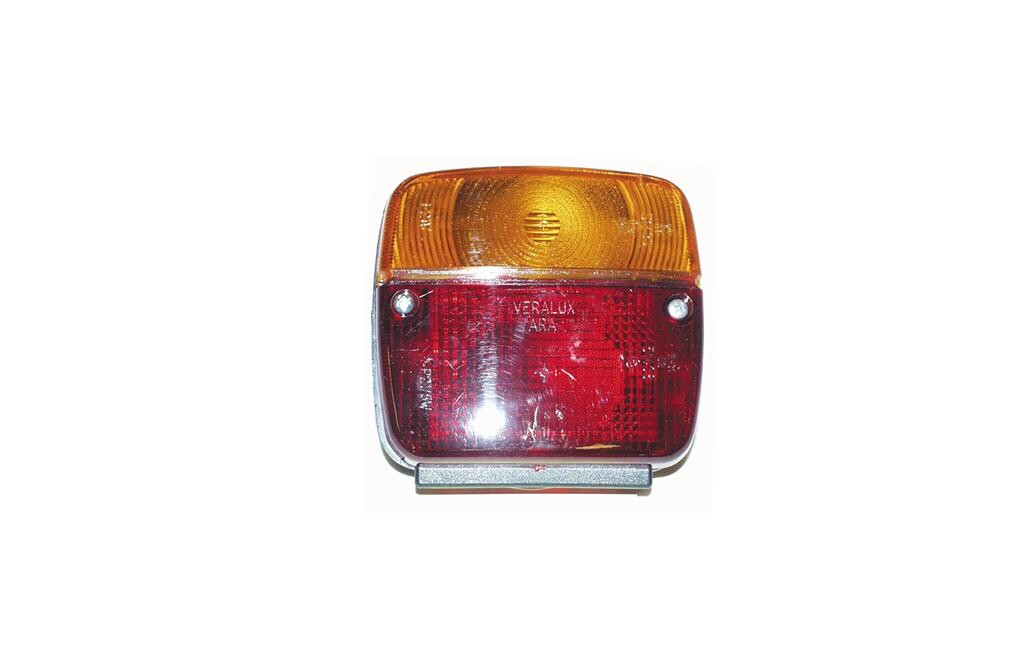 Rücklicht 10x10cm, ohne Leuchtmittel