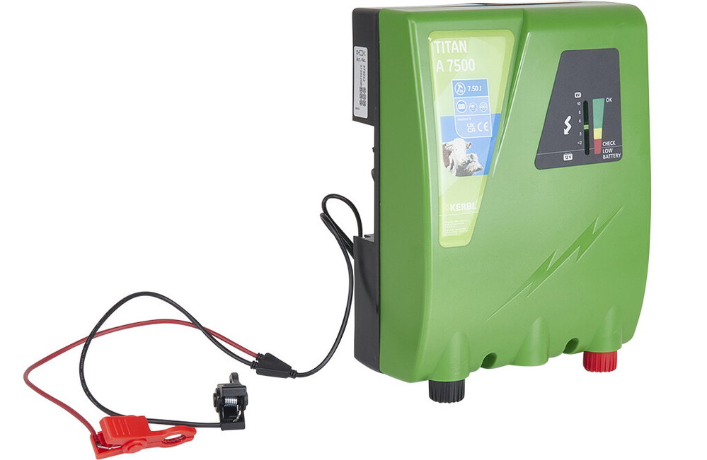 Kerbl Titan Weidezaungerät A7500, 12V