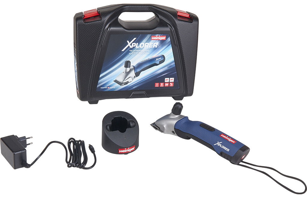 Heininger Akku-Schermaschine Xplorer für Pferde, 10,8V