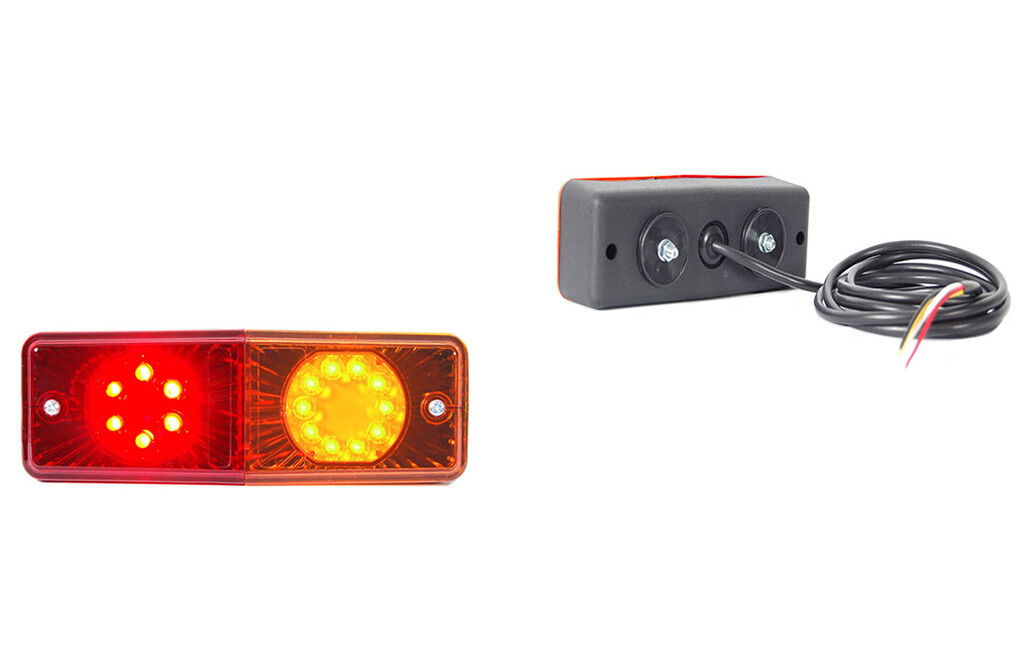 LED-Rücklicht links und rechts, 12V/24V, inkl 2m Kabel