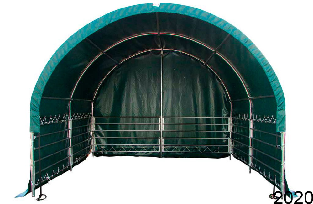 PVC-Seitenplanen-Set 610 g/m², für Weidezelt 3x3 m