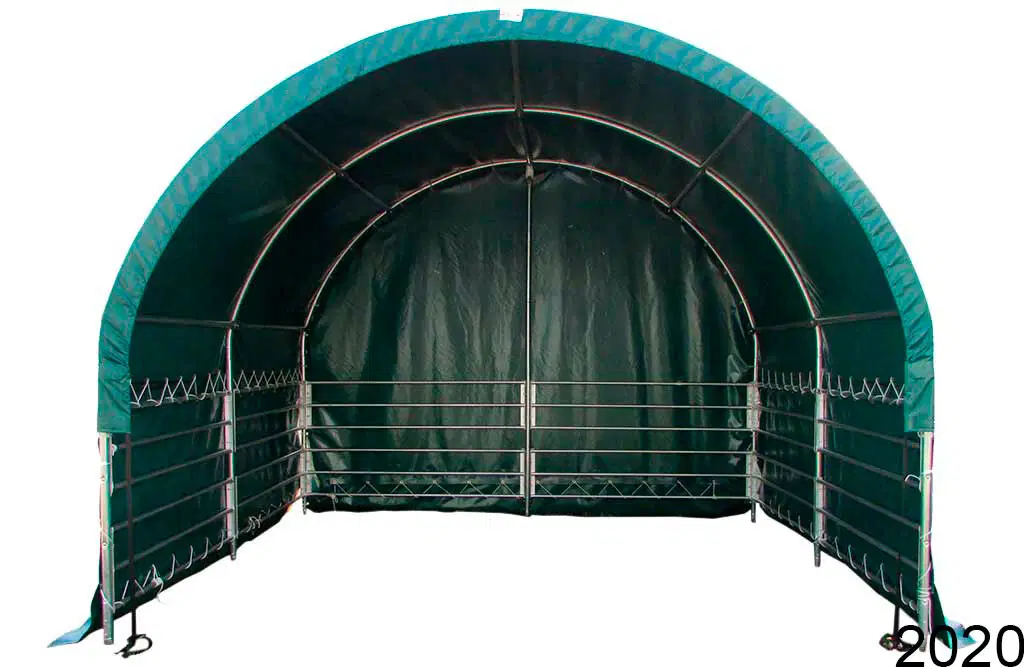 PVC-Seitenplanen-Set 610 g/m², für Weidezelt 3x3 m