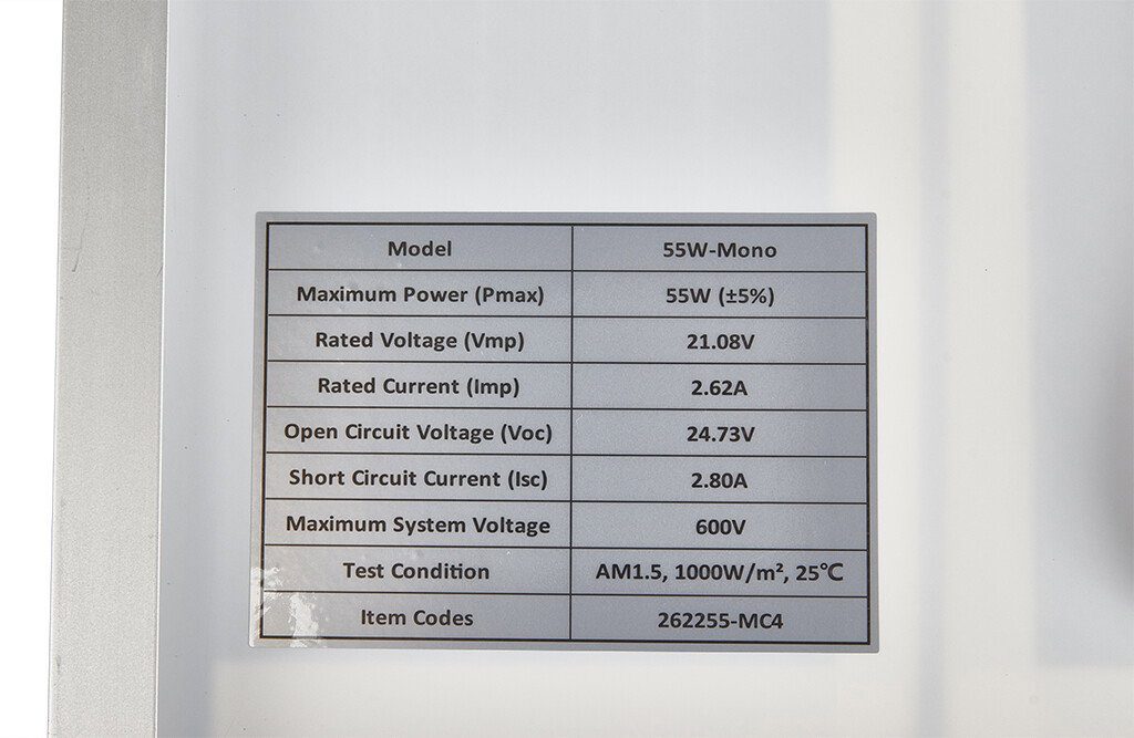 Solarmodul 55W für Weidezaungeräte