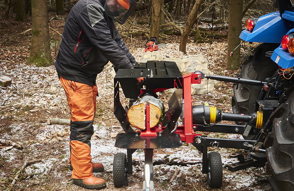 Holzspalter Zapfwellenantrieb 10T stehend liegend | CORE