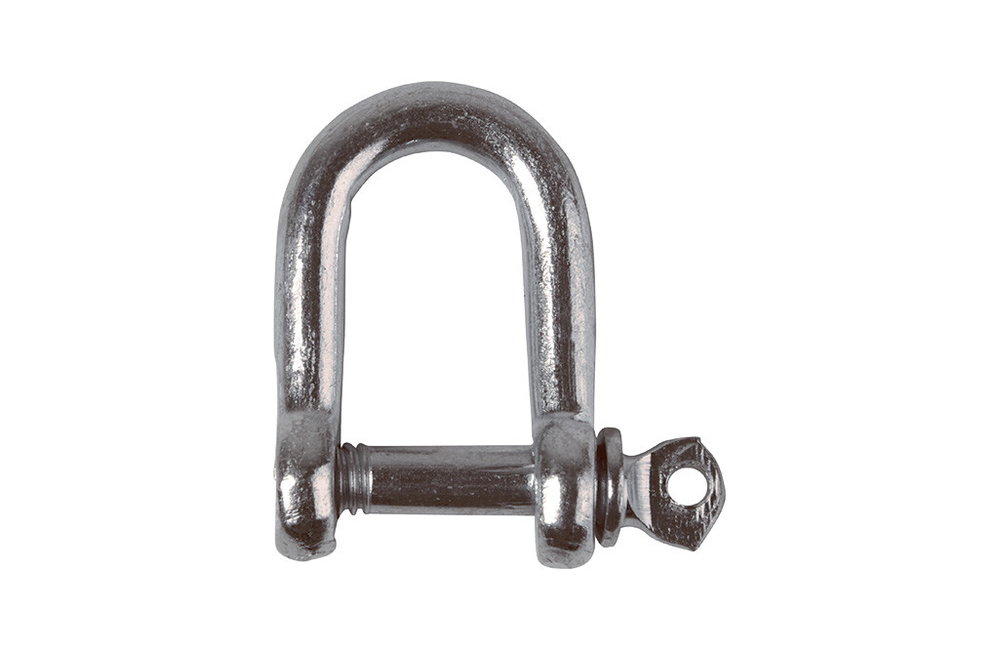Schäkel, verz., 6 mm