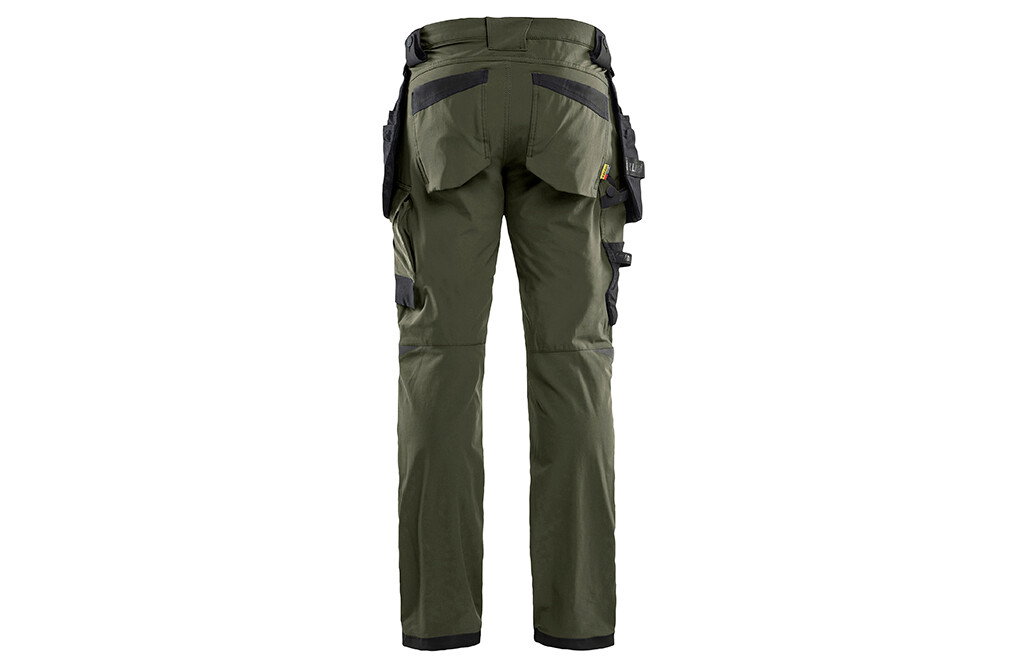 Blåkläder Handwerkerhose, olivgrün-schwarz - 4XL