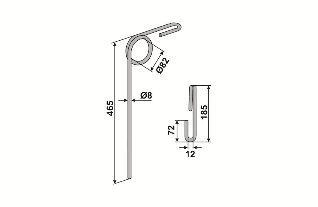 Taarup Nacheggenzinken, Ø 82