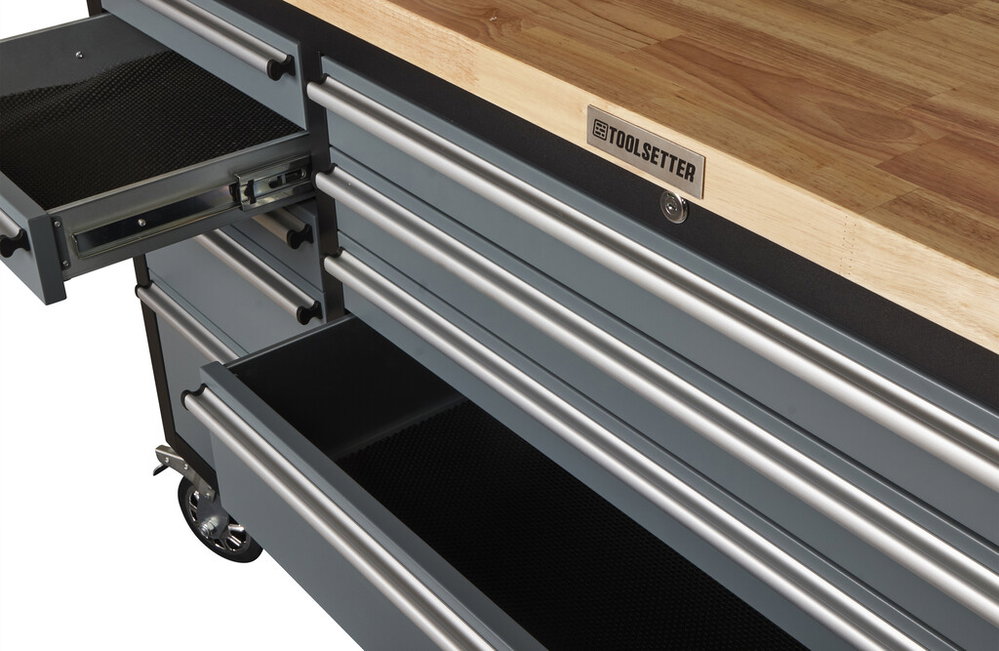 Werkbank 182 cm mit 15 Schubladen | Toolsetter 