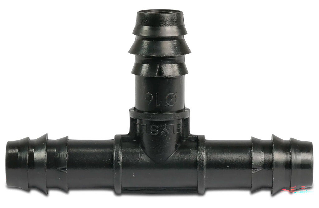 POM-T-Stück, 16 mm