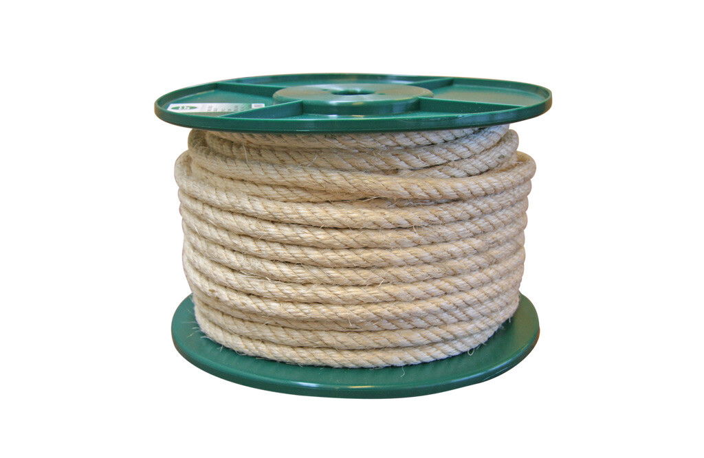 Sisalseil auf Spule, 12 mm