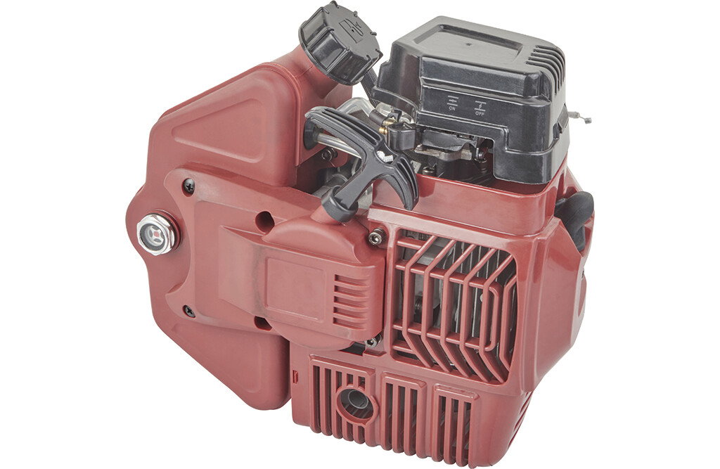 Motor, komplett, rot