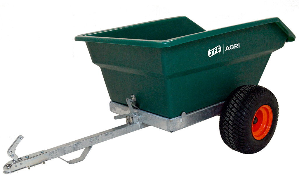 Kippanhänger 400kg für Quad, ATV & Rasentraktor