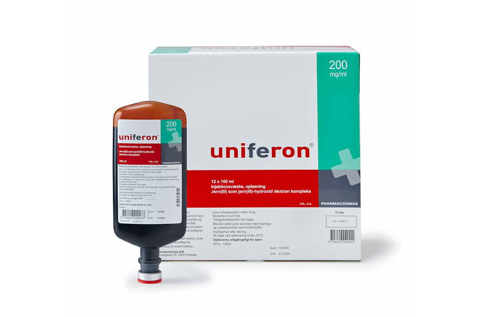 Uniferon Lösung zur Injektion, 12 x 100 ml