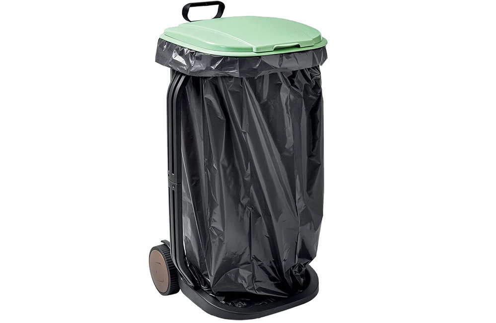 Müllsackständer aus recyceltem Kunststoff