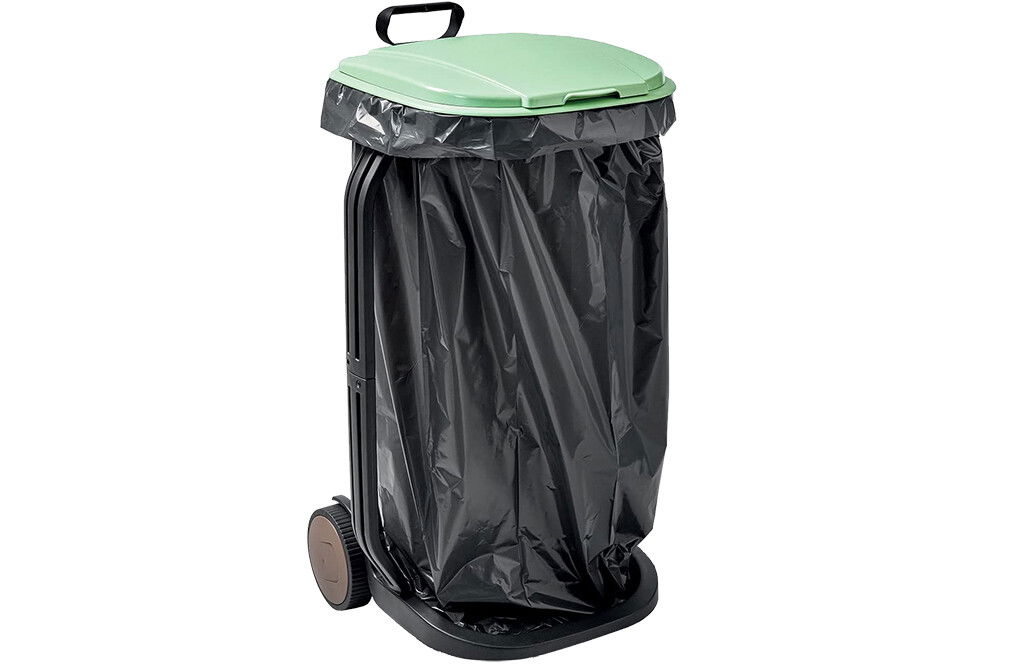 Müllsackständer aus recyceltem Kunststoff