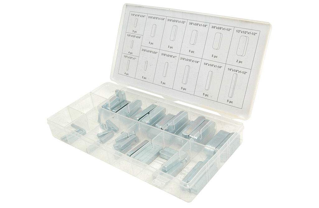 60x Keile, Keilsortiment