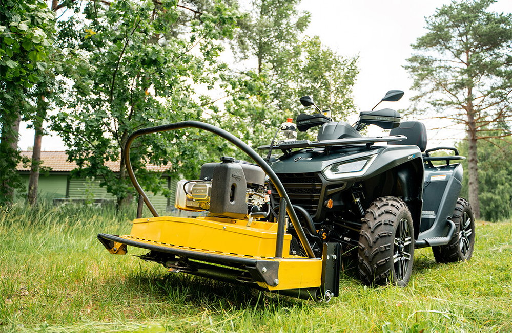 ATV-Frontmäher für Gestrüpp, 120 cm, 10,5 PS | Iron Baltic