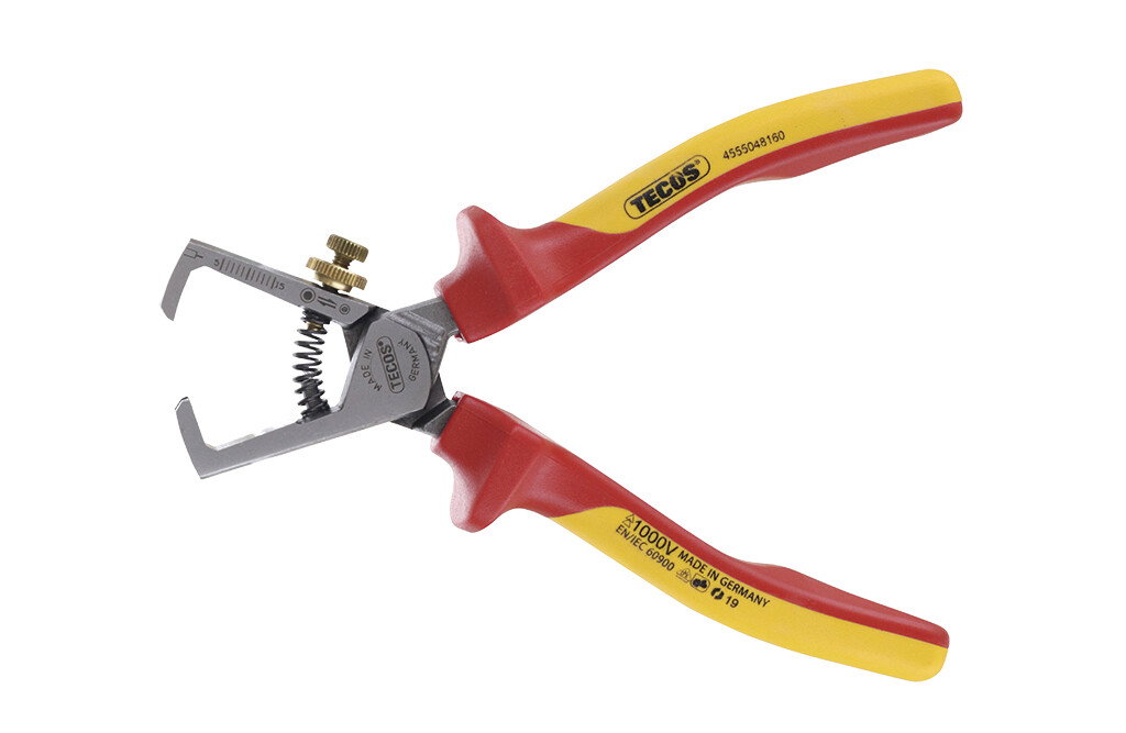 Tecos Abisolierzange, 160 mm - VDE