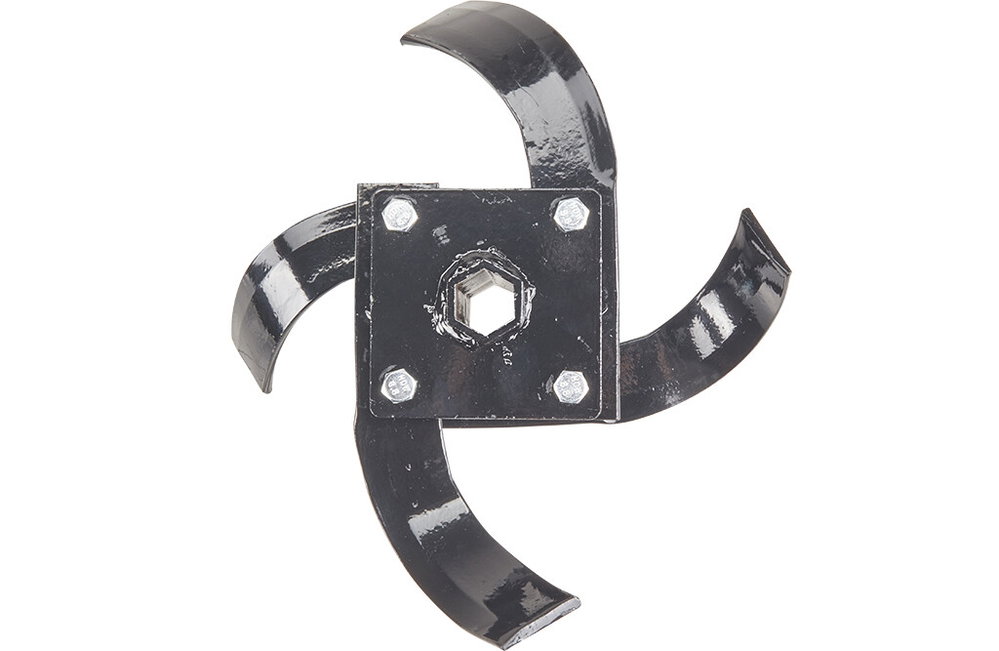 Messer mit Halterung, rechts