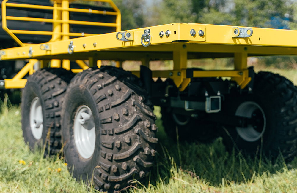 Rückewagen IB1200, mit Kugelkupplung, 1200 kg