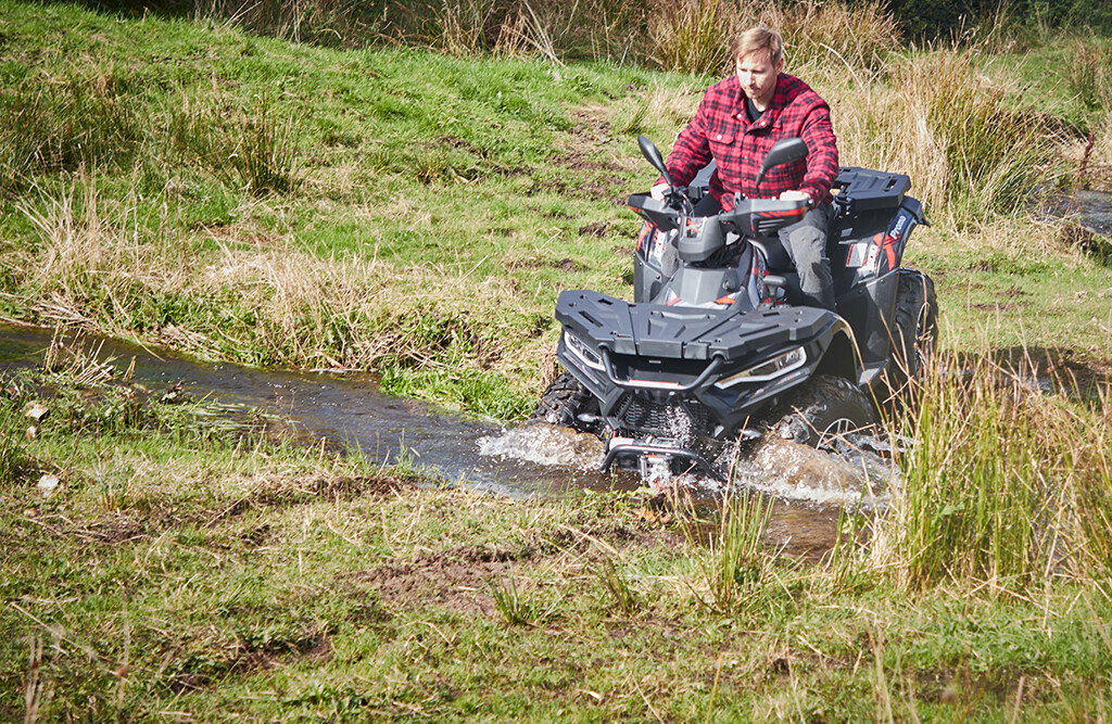 Linhai Promax Quad 500-2D EFI 4x4, T3b Straßenzulassung
