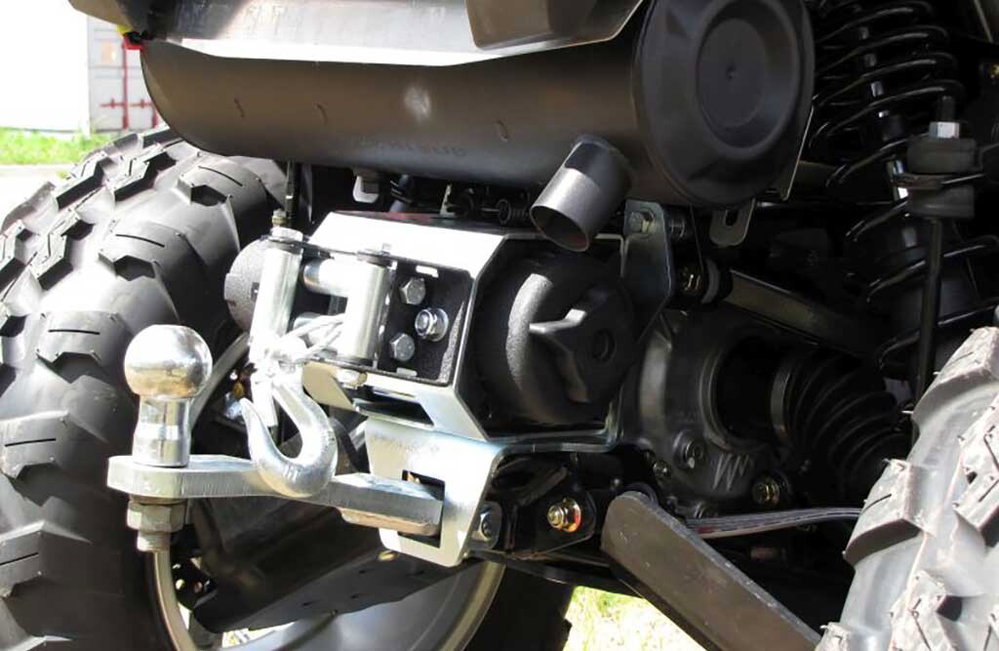 Elektrische Windenhalterung für Polaris Sportsman und Scrambler 550/850/1000