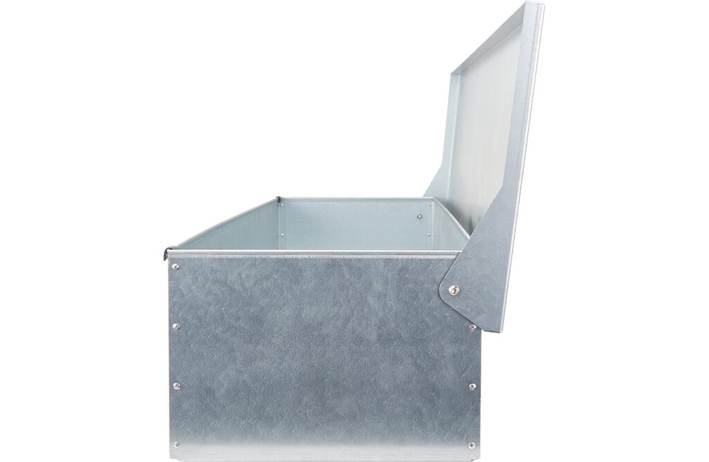 Transportbox für Quad & ATV, verzinkter Stahl, 100x33,5x23cm