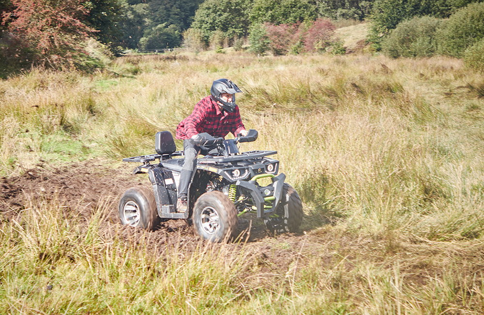 Quad ATV Hunter 200, inkl. Montage