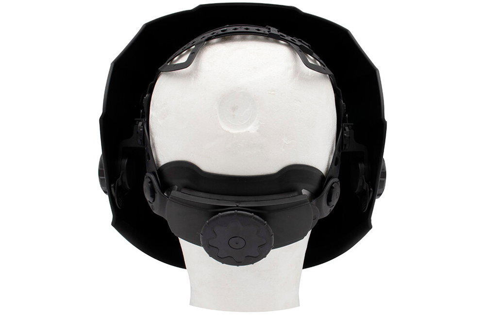 Schweißerhelm mit Solarpanel