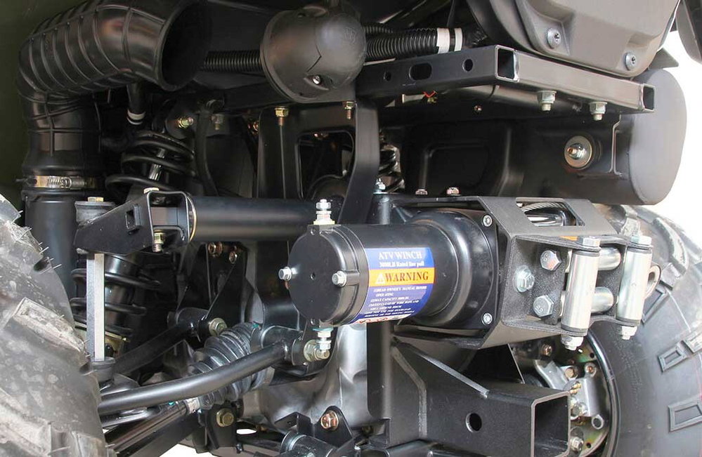 Elektrische Windenhalterung für Polaris Sportsman und Touring Ø50 mm Kugel