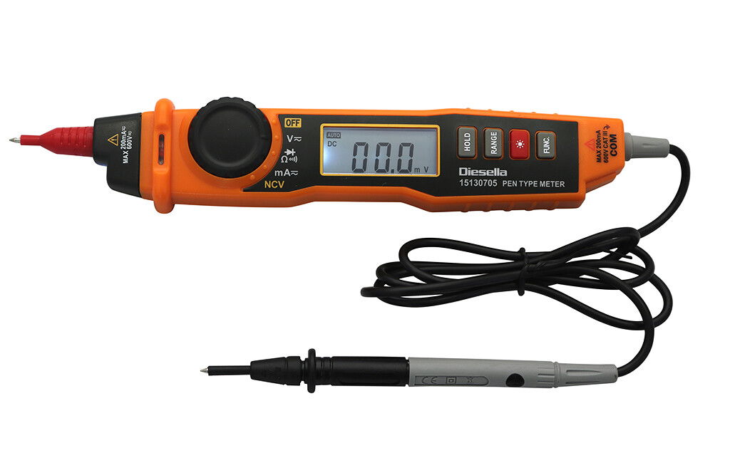 Stiftmultimeter, AC/DC