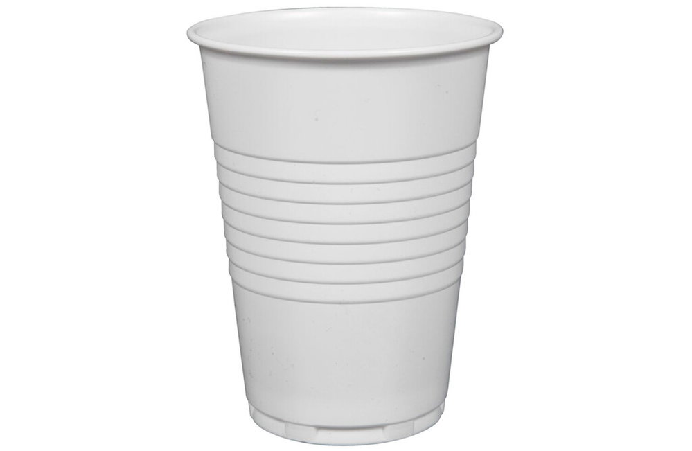 Plastikbecher, 100 Stück