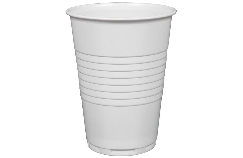 Plastikbecher, 100 Stück