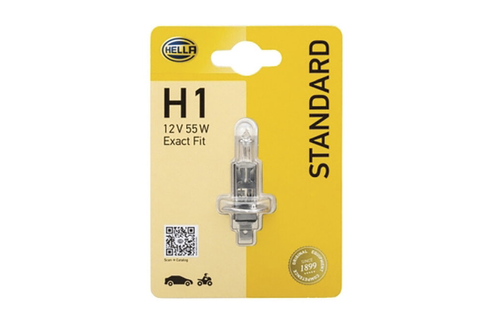 Hella Autolampe H1, 12V, 55W
