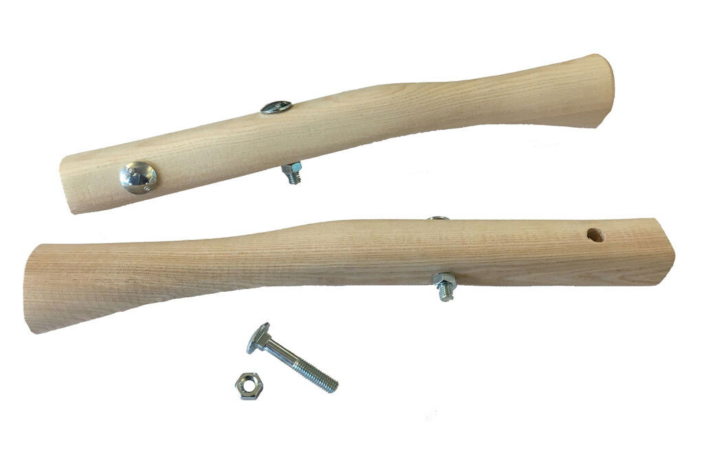 Schubkarrengriffe, Holz