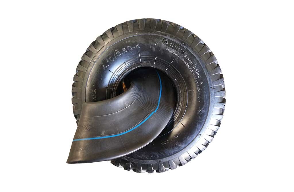 Reifen mit Schlauch, 3.50x4"-4