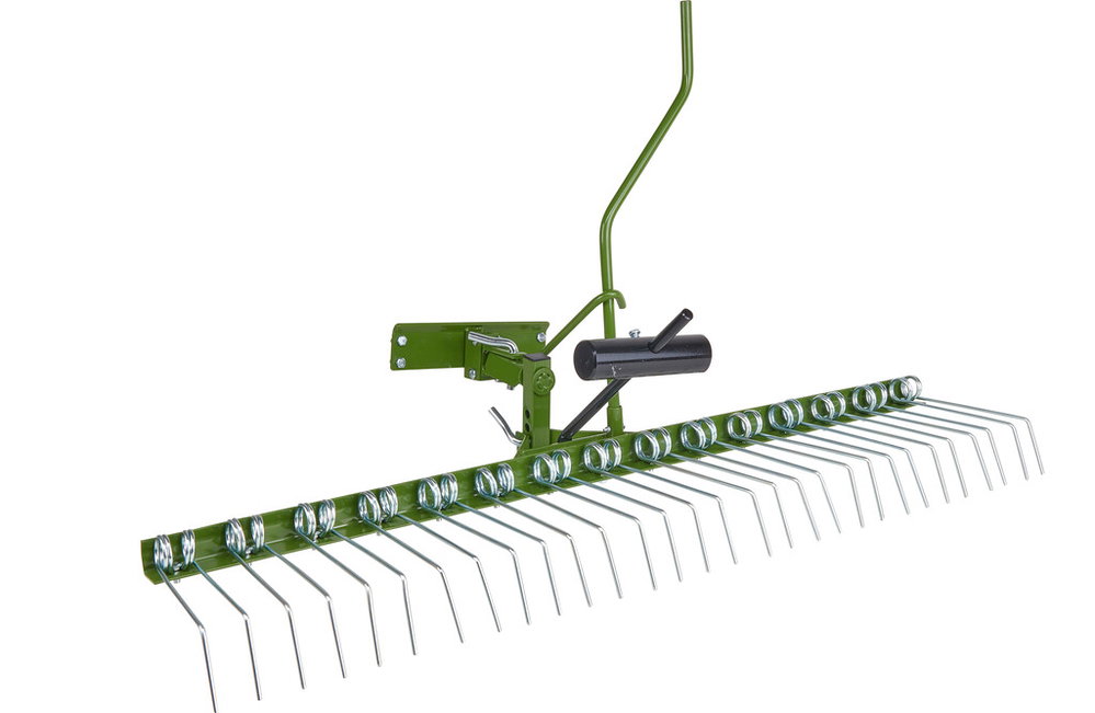 Hofrechen 120 cm für Rasentraktor & Quad | Agriquad
