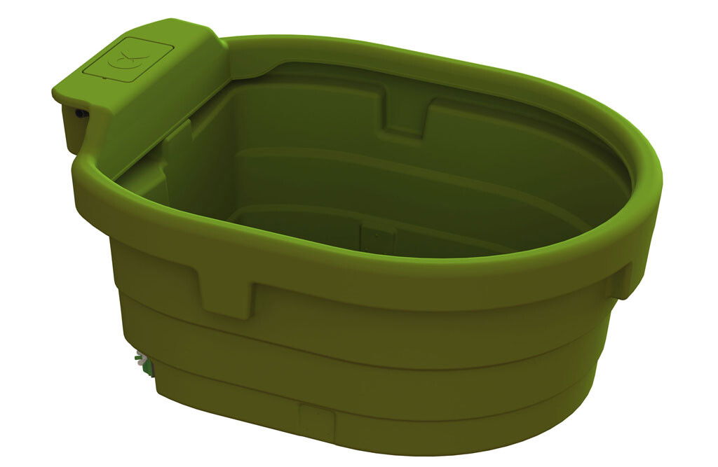 KERBL Weidetränke 550 Liter mit Ablauf