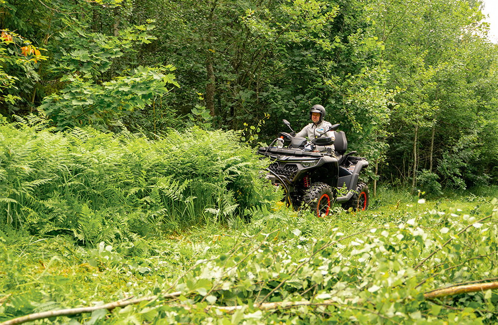 ATV-Frontmäher für Gestrüpp, 120 cm, 10,5 PS | Iron Baltic