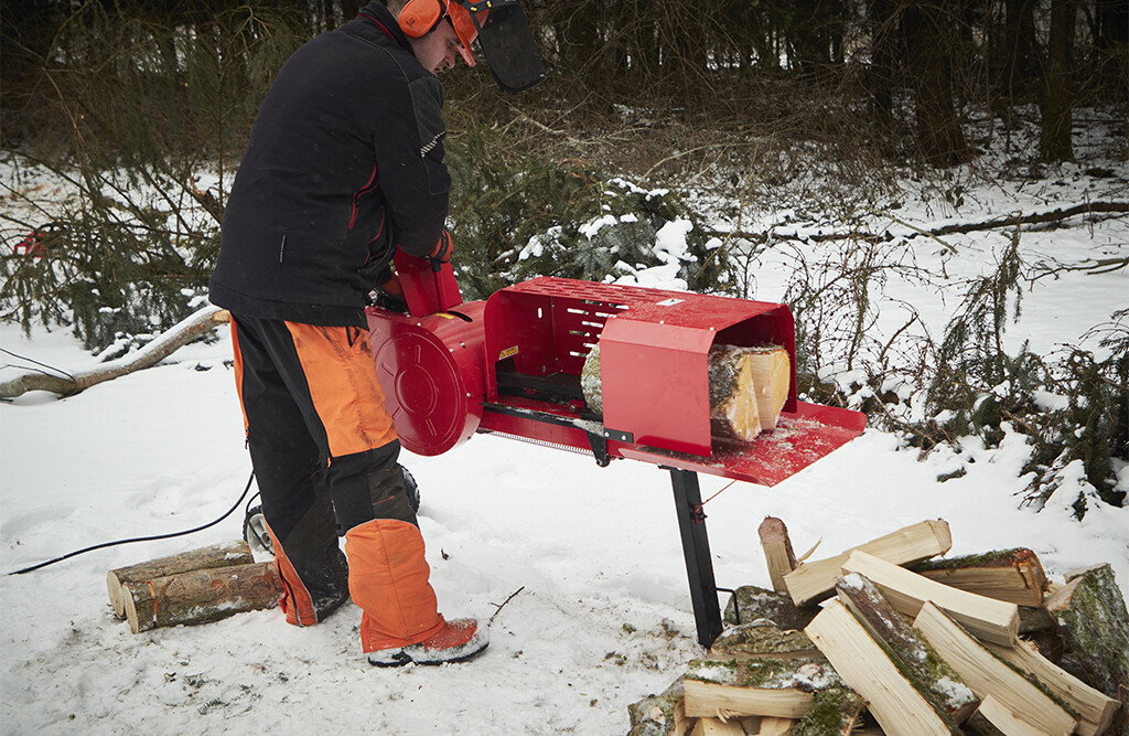 Elektrischer Turbo-Holzspalter 8T 230V mit Untergestell | CORE