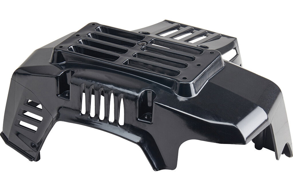 Abdeckung unter Motor