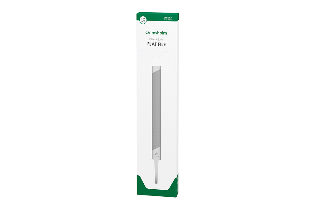Grimsholm Premium Cut Flachfeile - 12 Stück