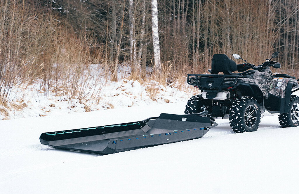 Transportschlitten für Quad & ATV, 290x120x20cm