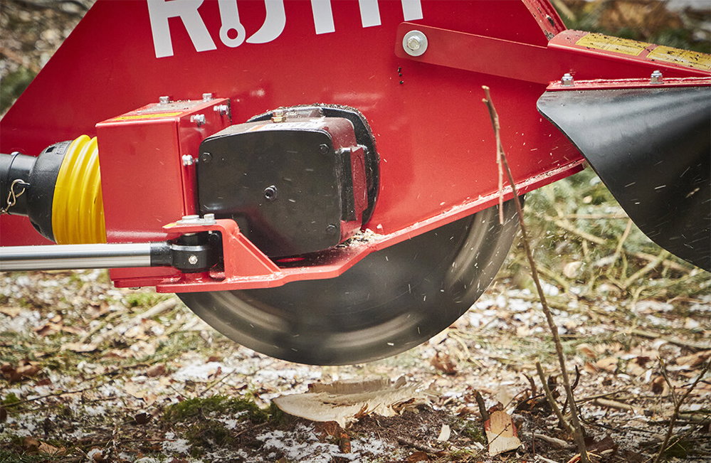Stubbenfräse Zapfwelle, Baumstumpffräse für Traktor | ROTH