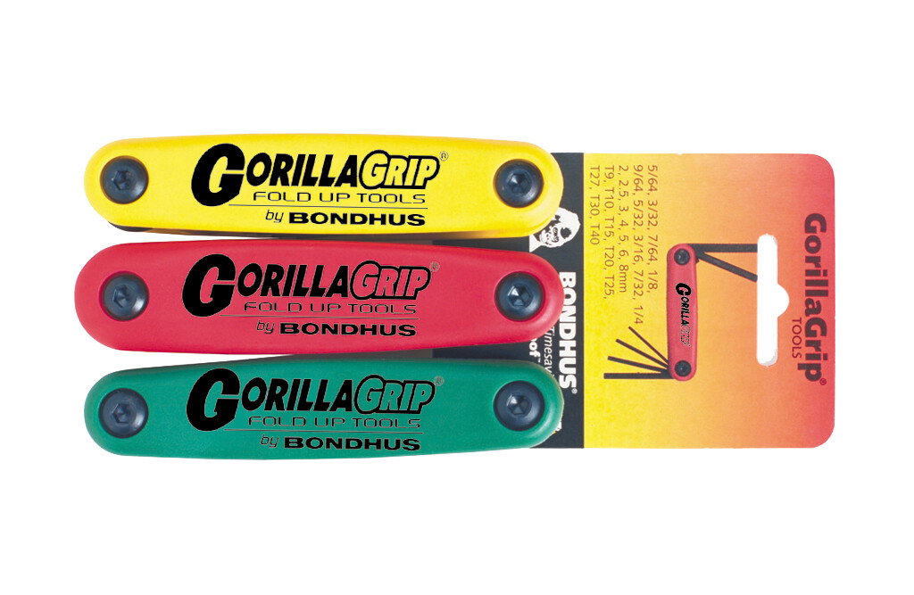 Bondhus Sechskant Stiftschlüssel 3er Set GorillaGrip